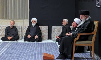 مراسم عزاداری شب عاشورا با حضور رهبر معظم انقلاب برگزار شد