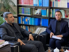نشست هم اندیشی شهردار نصیرشهر با رئیس دادگستری شهرستان رباط کریم + عکس