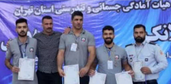 تیم آتش‌نشانی پرند مدال طلای مسابقات آمادگی جسمانی استان تهران را کسب کرد + عکس