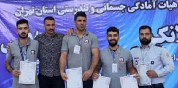 تیم آتشنشانی پرند مدال طلای مسابقات آمادگی جسمانی استان تهران را کسب کرد + عکس تیم آتشنشانی پرند مدال طلای مسابقات آمادگی جسمانی استان تهران را کسب کرد + عکس