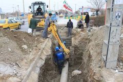 اجرای موفق عمليات اصلاح و توسعه شبکه آب جنوبغرب استان تهران + عکس