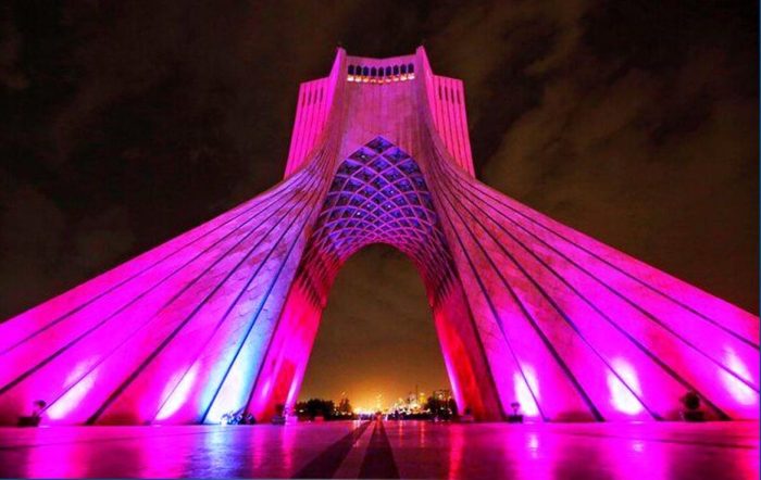 روز جهانی سرطان سینه؛ برج آزادی صورتی میشود روز جهانی سرطان سینه؛ برج آزادی صورتی میشود