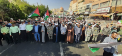 راهپیمایی بشارت نصر در شهر پرند + فیلم و تصاویر