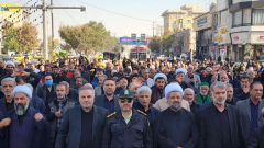 برگزاری دسته عزاداری روز شهادت حضرت زهرا (س) در شهرستان رباط‌کریم + تصاویر