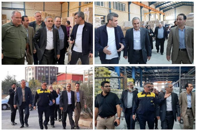 بازدید فرماندار رباط‌ کریم از واحدهای تولیدی شهرک صنعتی پرند +تصاویر