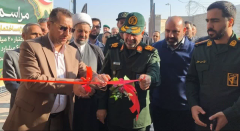 برگزاری آیین افتتاحیه پروژه های عمرانی سپاه امام حسن مجتبی(ع) شهرستان رباط‌کریم + عکس
