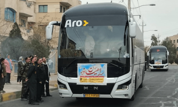 اعزام کاروان راهیان نور شهر پرند به مناطق جنوب کشور + فیلم و تصاویر