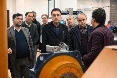 بازدید مدیرعامل و هیئت‌مدیره شرکت عمران از کارخانه آسانسور بهران شهرک صنعتی پرند + عکس