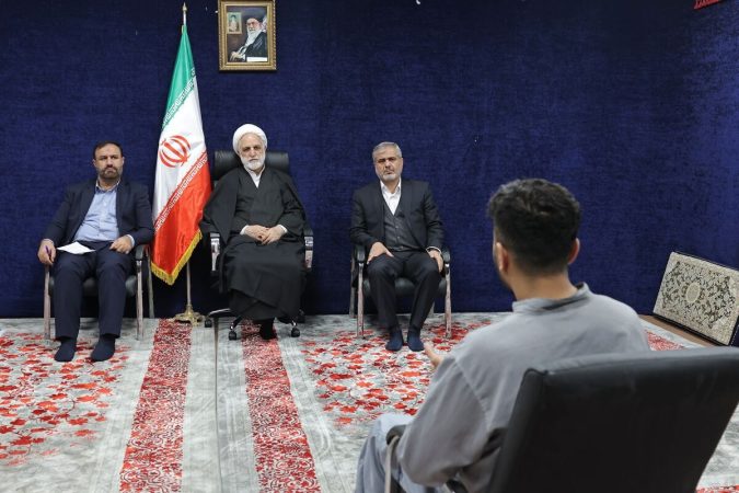 بازدید رئیس قوه قضاییه از ندامتگاهِ محل نگهداری برخی متهمان حوادث اخیر