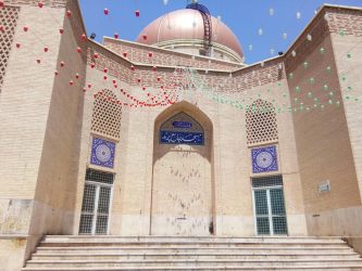 بازسازی مسجد جامع امام علی(ع) سوخته در آتش اغتشاشات شهر پرند با معماری منحصربه‌فرد آغاز شد