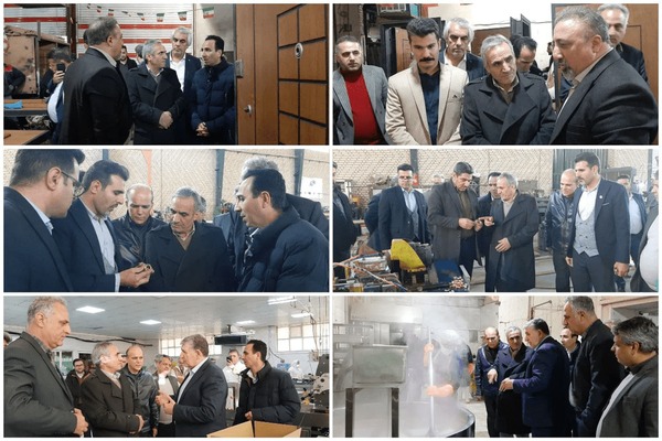 یکشنبه‌ های صنعتی|ظرفیت تولید واحدهای صنعتی شهرک نصیرشهر ارزیابی شد + فیلم و تصاویر