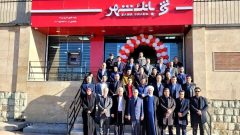 نخستین شعبه بانک شهر پرند افتتاح شد + تصاویر