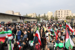 راهپیمایی حماسی یوم الله ۲۲ بهمن مردم نصیرشهر برگزار شد + فیلم و تصاویر