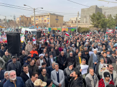 حضور پرشور مردم شهرستان رباط‌کریم در راهپیمایی عظیم و باشکوه ۲۲ بهمن +  فیلم و تصاویر