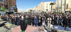 نماز جمعه در میدان نبرد استقلال پرند برگزار شد + فیلم و تصاویر