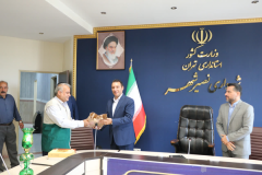 تقدیر خادمیاران رضوی شهرستان رباط‌کریم از شهردار نصیرشهر