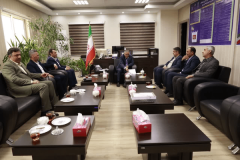دیدار شهردار و اعضای شورای اسلامی نصیرشهر با فرماندار رباط‌کریم + عکس