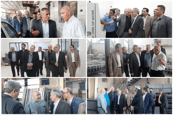 یکشنبه‌ های صنعتی/ بازدید از واحدهای تولیدی شهرک صنعتی نصیرآباد با هدف حمایت از تولید + فیلم و تصاویر