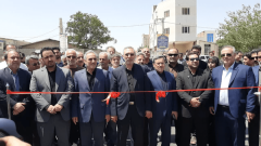 افتتاح و کلنگ‌زنی ۱۰ پروژه عمرانی با اعتباری بالغ بر ۳۵۶ میلیارد تومان در رباط‌کریم + فیلم و تصاویر