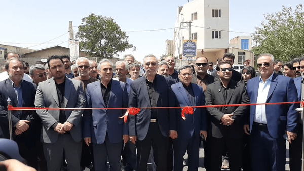 افتتاح و کلنگ‌زنی ۱۰ پروژه عمرانی با اعتباری بالغ بر ۳۵۶ میلیارد تومان در رباط‌کریم + فیلم و تصاویر
