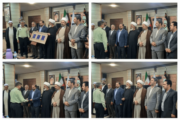 فرمانده جدید انتظامی شهرستان رباط‌کریم معارفه شد + عکس