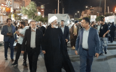 مهمونی کیلومتری و جشن خیابانی به مناسبت عید سعید غدیر خم در شهر پرند +  فیلم و تصاویر