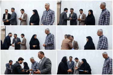 عصر شعر غدیر در نصیرشهر برگزار شد + فیلم و تصاویر