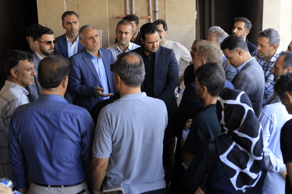 تعیین‌تکلیف پروژه ۸۸ هکتاری پرند در بازدید میدانی فرماندار و دادستان رباط‌کریم + تصاویر