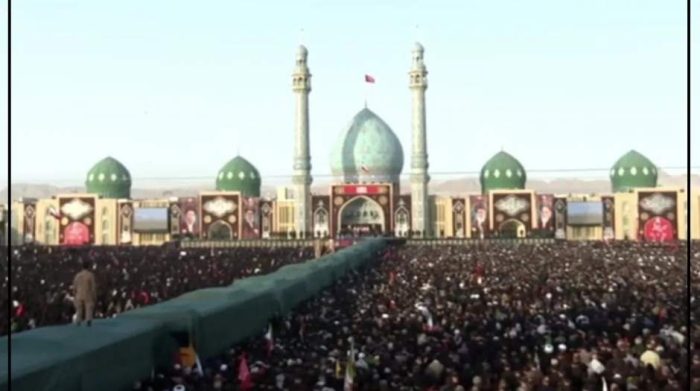 بدرقه‌ ای ماندگار؛ پایان مراسم تشییع میلیونی رهبر شهید در قم