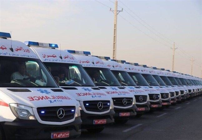 ورود ۹۰۰ آمبولانس به ناوگان اورژانس کشور