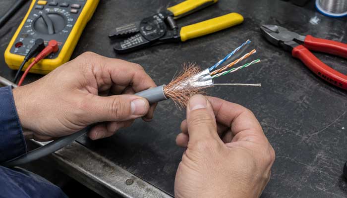 خرید کابل شیلد دار سیم و کابل آریا